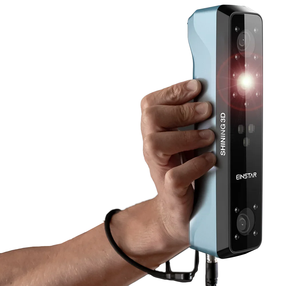 Сияющий 3D-сканер Einstar 3D со свободными точками маркера видимости Ручной высокой