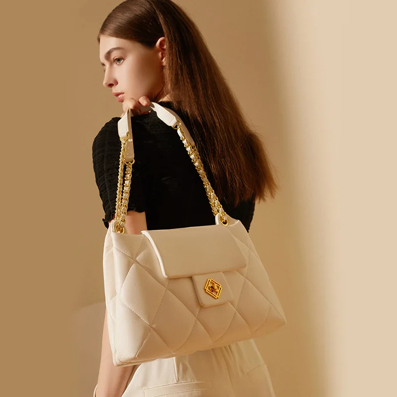 

Original Brand High Quality Real 100% Second Cow Leather Shoulder Bags Purses Top Ladies Cow Leather Bag Crossbody Style