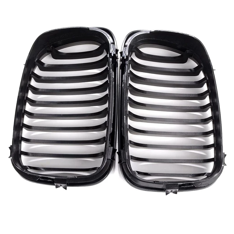 Matte Black Front Sport Kidney Grille Grill For -BMW 3 Series E46 2-Door Coupe Cabriolet Pre-Facelift 1999-2002