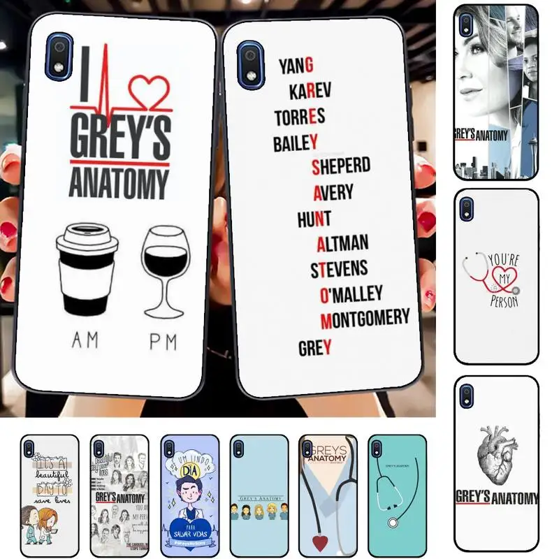 

Grey Anatomy Phone Case for Samsung A51 01 50 71 21S 70 31 40 30 10 20 S E 11 91 A7 A8 2018