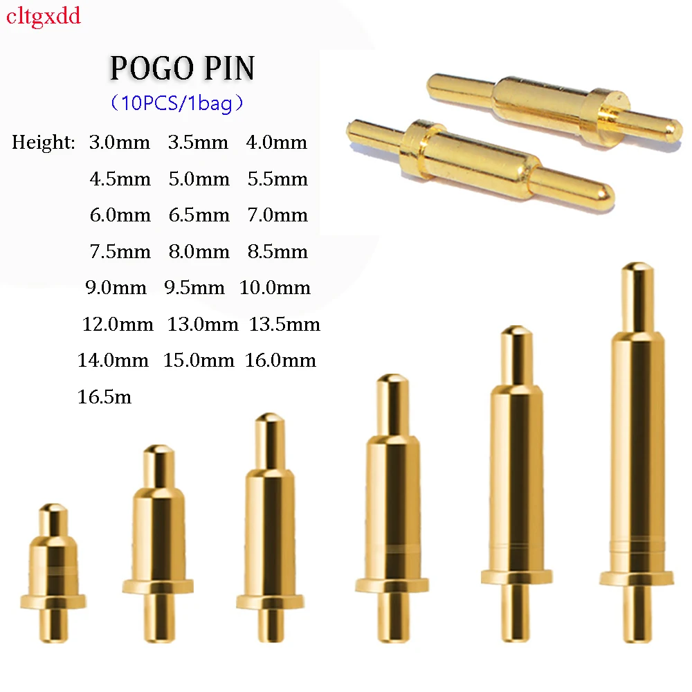 10 шт. Тестовые пружинные зонды pogo pin  cltgxdd
