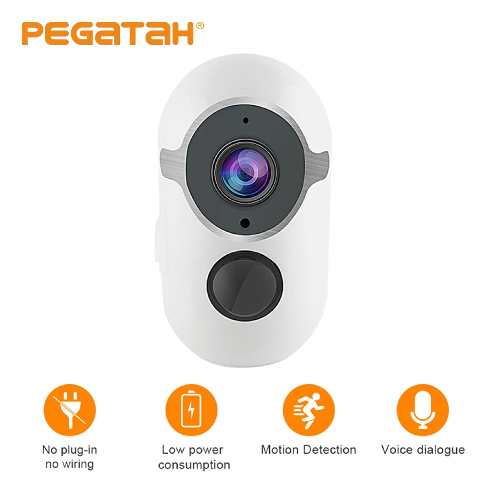 

1080P IP Camera Wifi Solar Panel Battery Camera Security Outdoor Video Surveillance Cameras with Wifi Night Vision 2-Way Audio