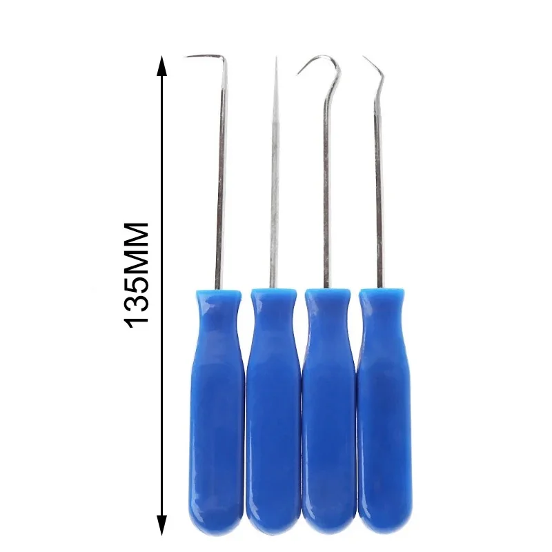 

4 шт. 135 мм/160 мм Набор отверток для автомобильного масляного уплотнения автомобиля уплотнительное кольцо фотоэлемент для удаления фотографий крючки инструменты