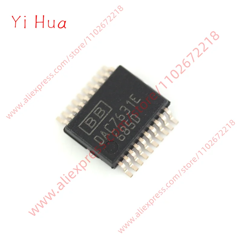 

1PCS New Original DAC7631E Digital-to-analog converter chip SSOP20 DAC7631