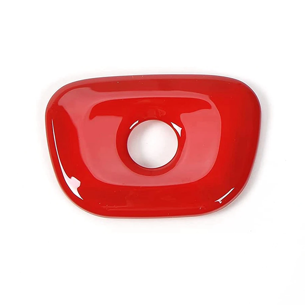 

Car Tailgate Camera Cover Trim Rear Tail Door Decorative Stickers for Dodge Charger 2015-2021 Accessories, Red