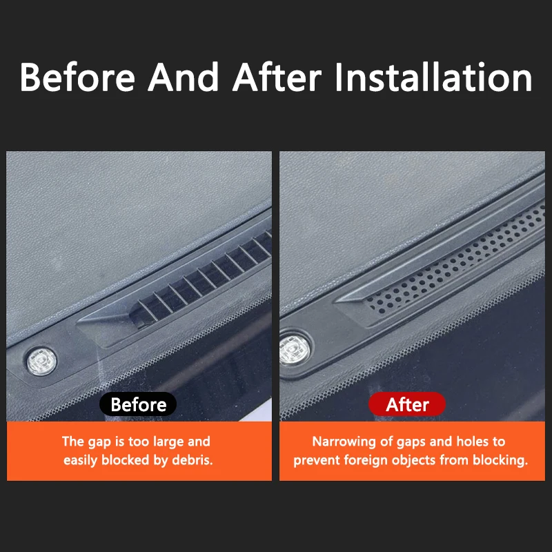 QHCP автомобильная приборная панель вентиляционное отверстие крышка из