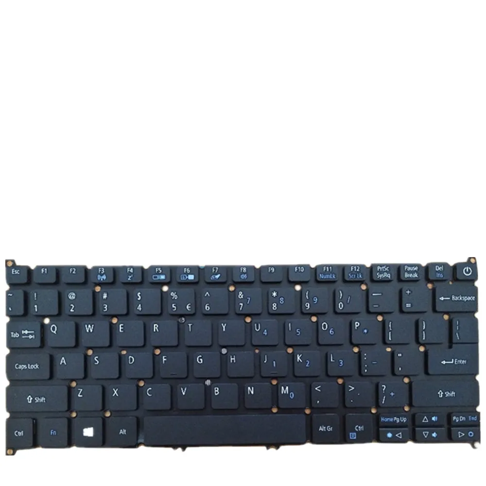 Клавиатура ноутбука ACER для Aspire One Cloudbook AO1-131 AO1-131M, черная, американская, английская раскладка (art.: 3920ceec536cb) - 3920ceec536cb