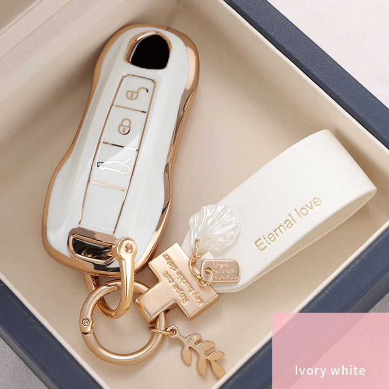 

Новый чехол для автомобильного ключа для Porsche для Panamera Macan Cayenne Cayman Boxster 911 9ya 971, умный защитный чехол для удаленного ключа