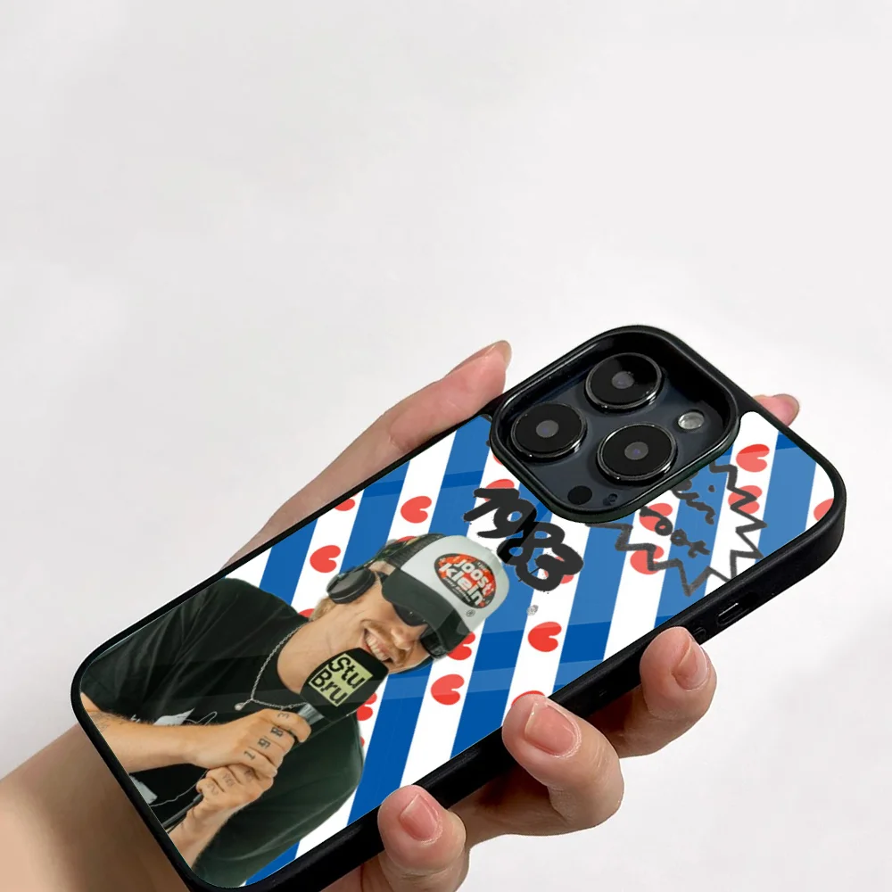 Чехол для телефона J-Joost Rapper Singer K-Klein Fryslan IPhone 11 12 13 14 15 16 Plus Pro Max зеркальный