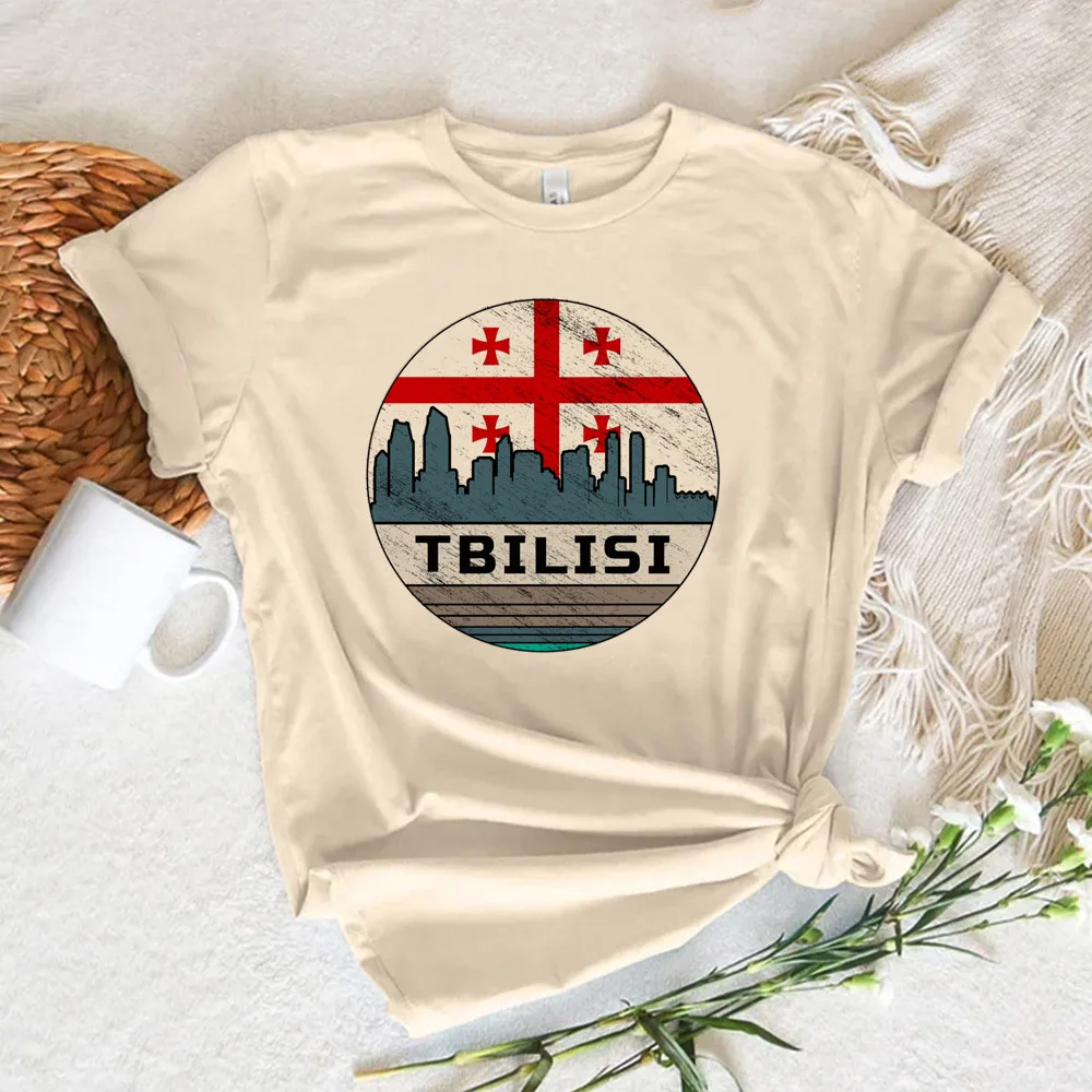 Женская футболка с принтом Georgia