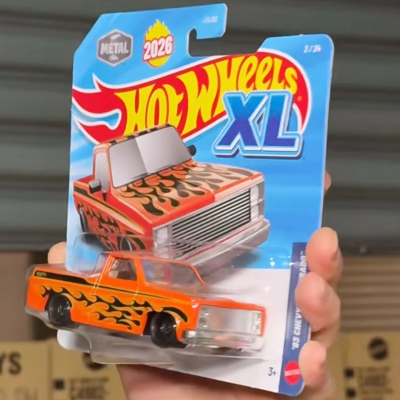 Фото Оригинальные Hot Wheels 2026 1:43 XL, новая серия, литая модель автомобиля, коллекционная игрушка, сюрприз, подарок на день рождения №2