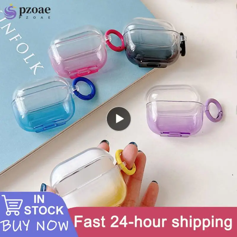 

1~10PCS Easy To Carry Soft-shell Earphone Set Easy To Install Comfortable And Durable Gradient Headphone Cases
