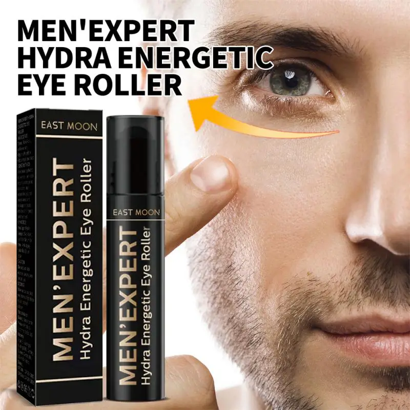 

Hyaluronic Acid Cream Roller Massager Eye Care 10ml Men Expert Hydra-energetic Anti Wrinkles Fatigue Ice Cold Eye Roller