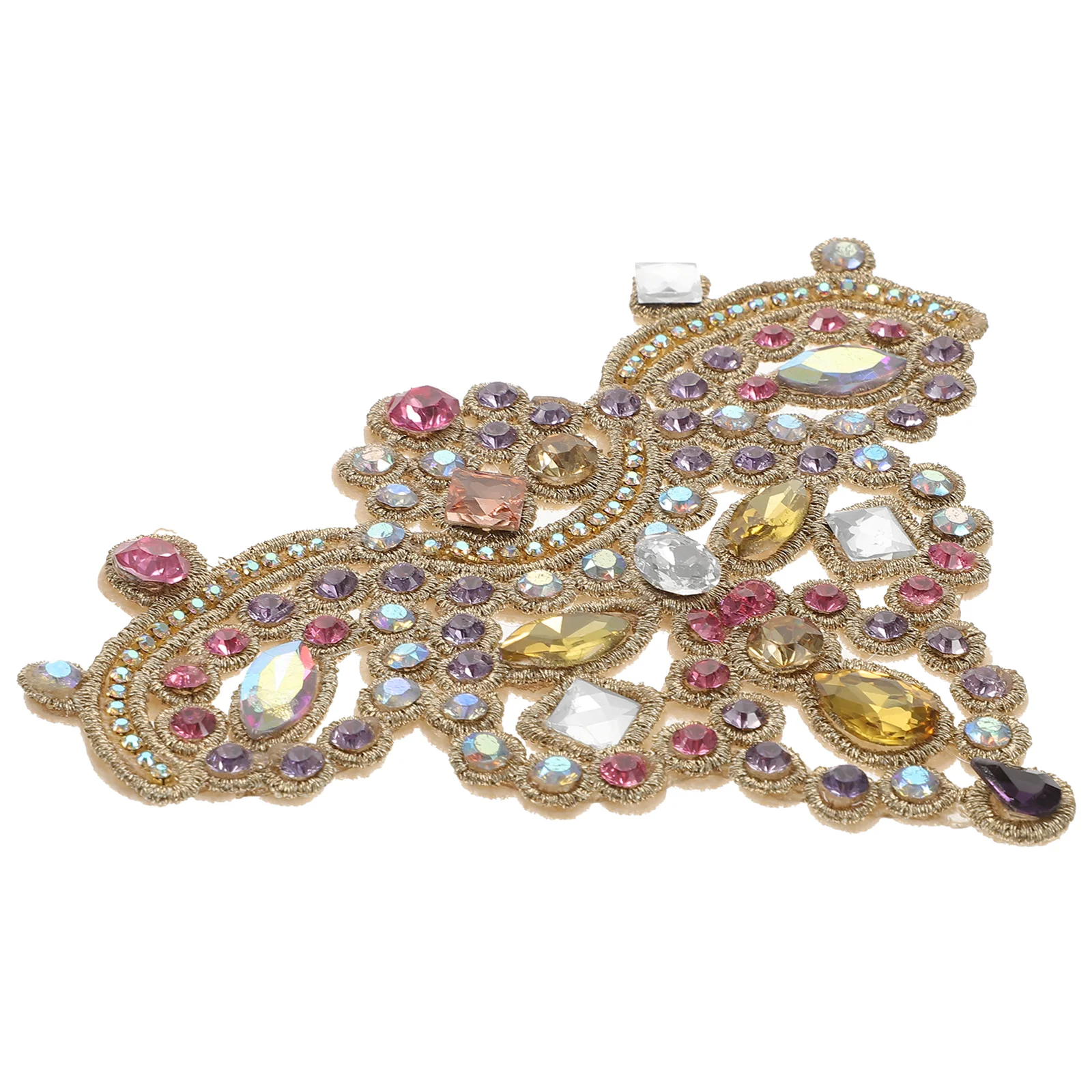 

Patches Rhinestone Patch Clothes Diy Craft Appliques Sew Applique Decor Coat Garment Clothing O Iron Shoes Repairing