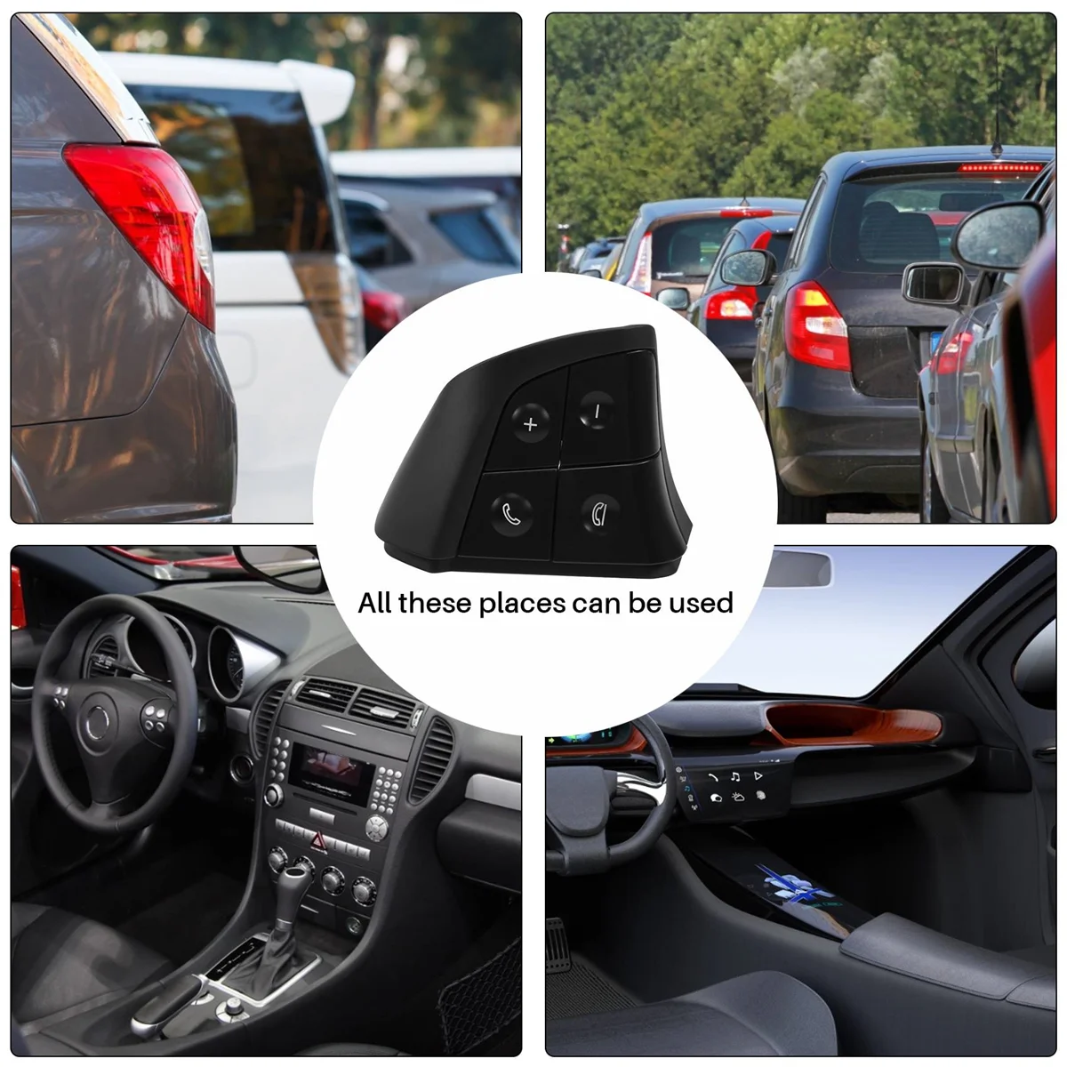 Кнопки управления переключателем рулевого колеса для Mercedes-Benz W164 W245 W251 GL350 ML350 R280