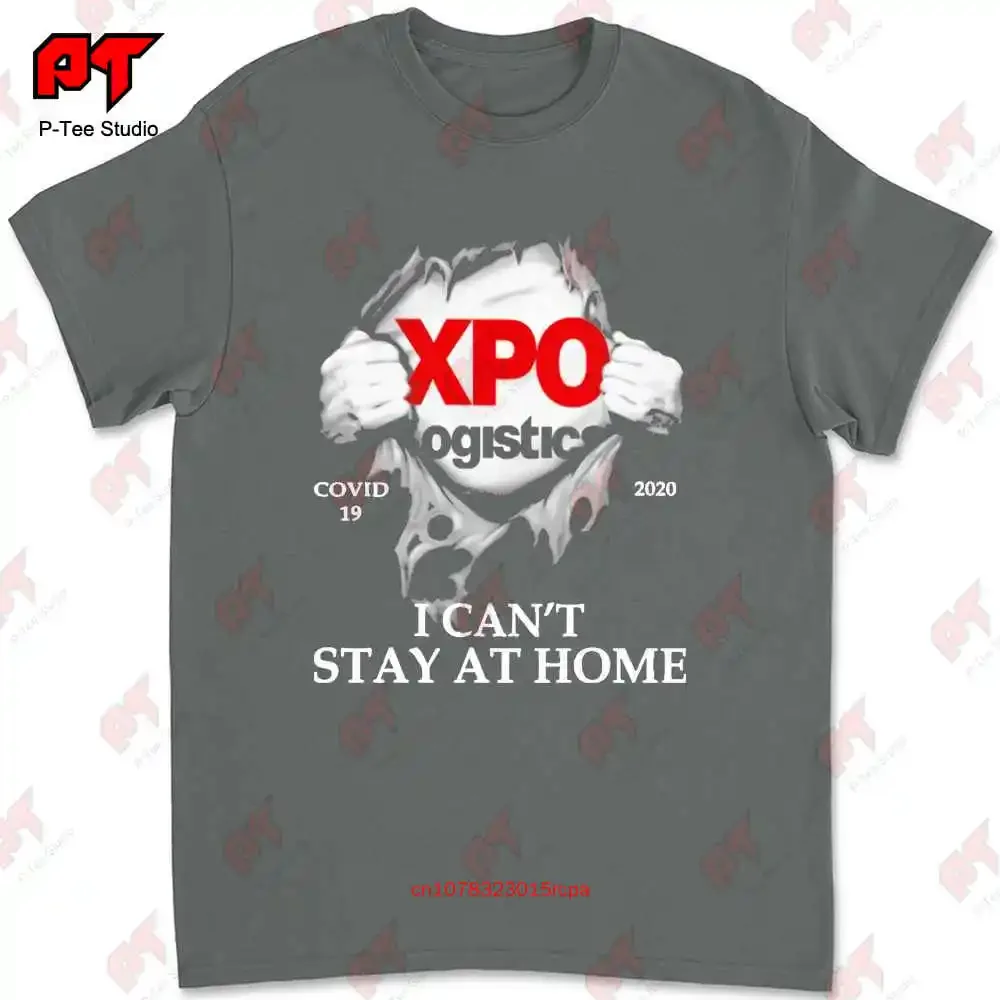 Blood Inside Me Xpo Logistics I Can't Stay At Home Футболка RPKT