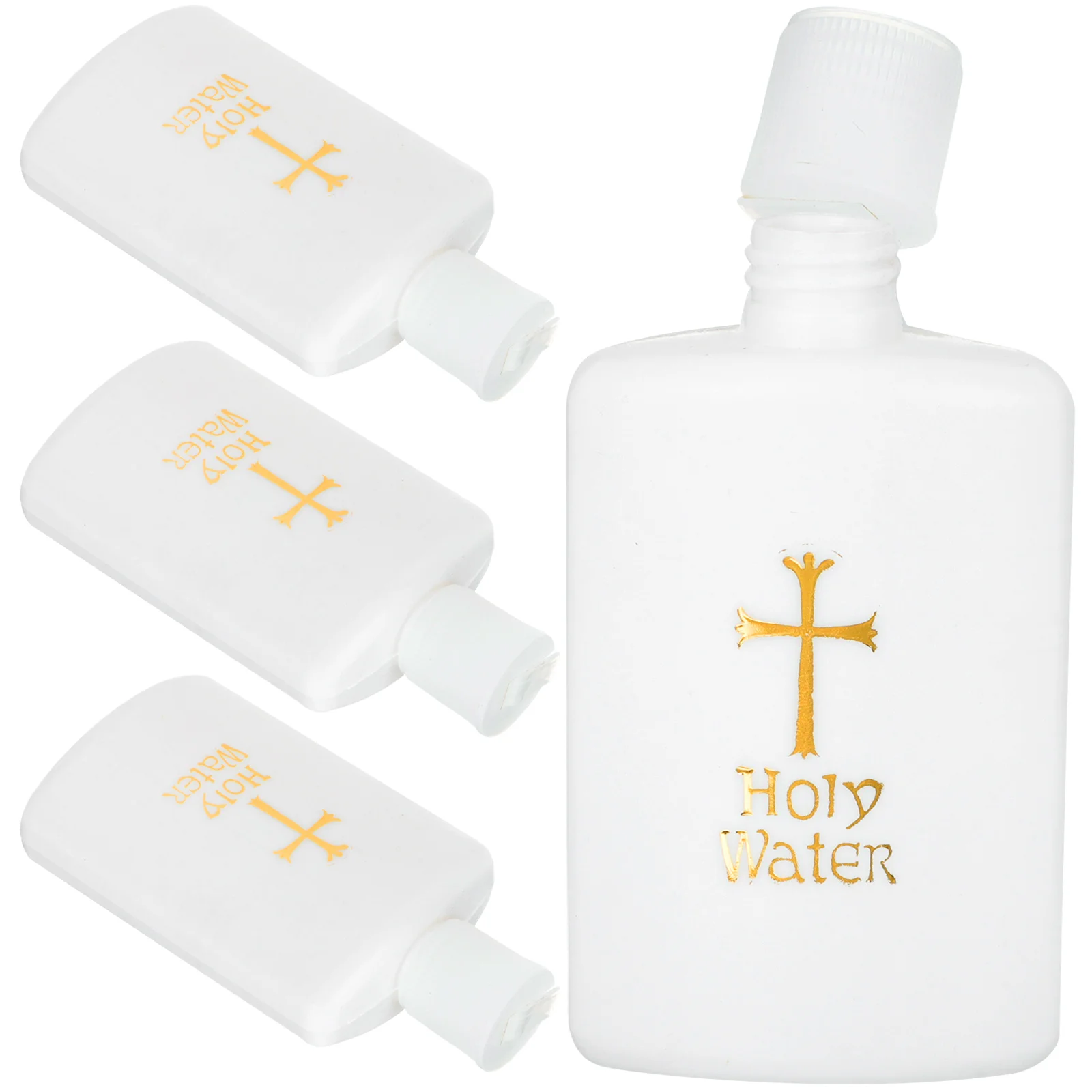 

Water Bottles Bottle Holy Container Baptism Wedding Cross Christian Religious Easter Refillable Catholic Party Decorative