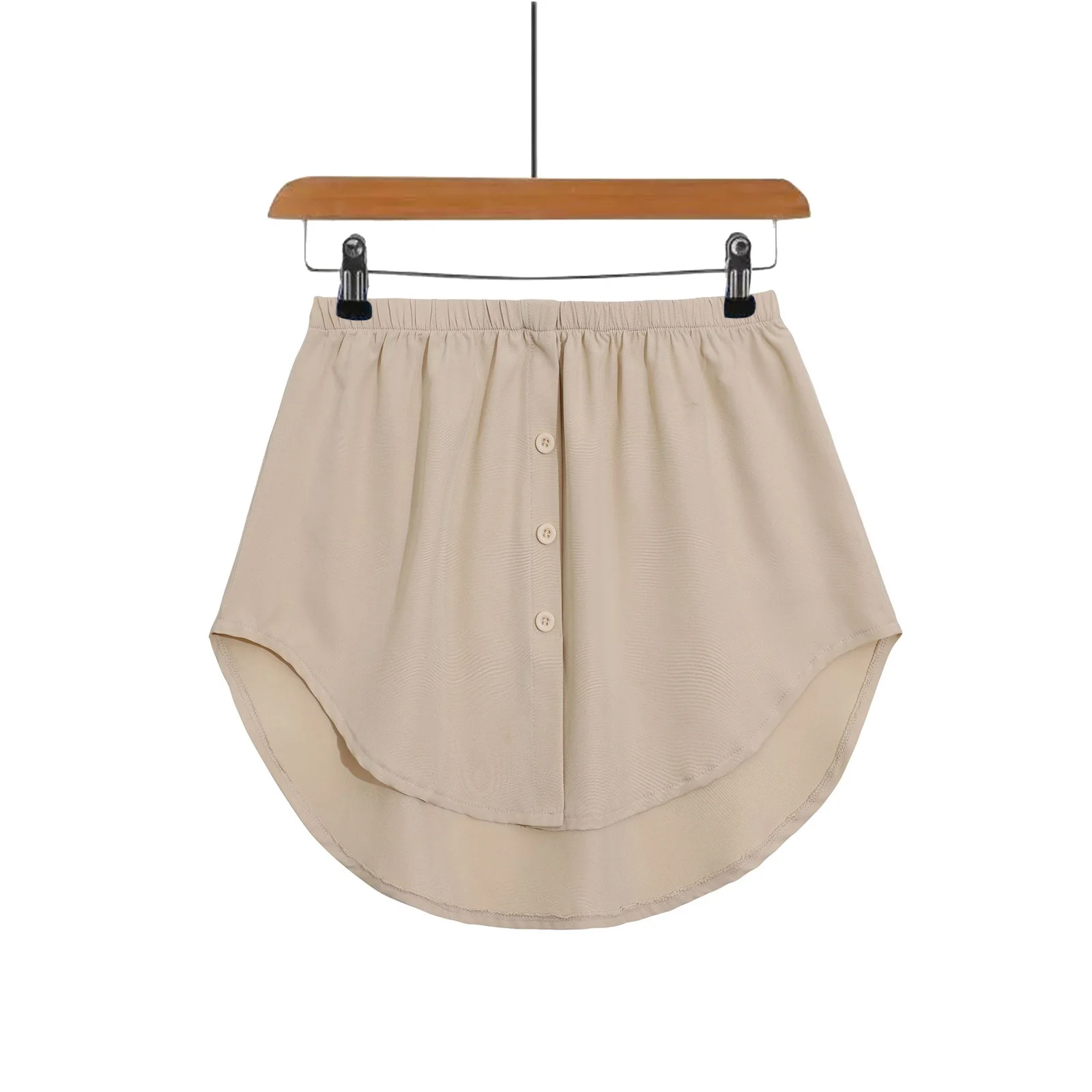 Женское Асимметричное Мини-платье Со Съемной Юбкой