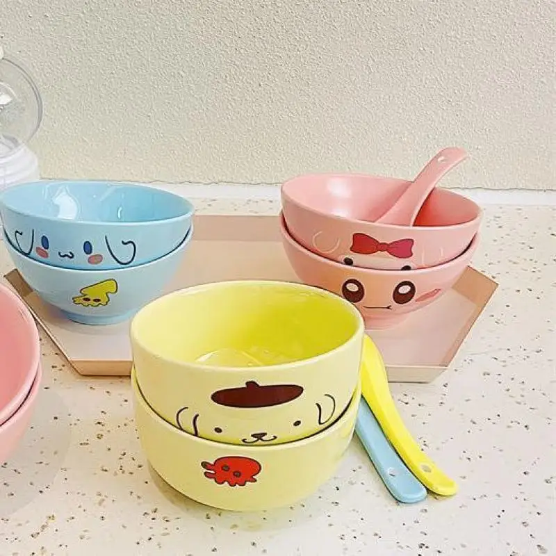 Керамическая миска аниме Kirby мультяшная домашняя посуда для лапши салата риса