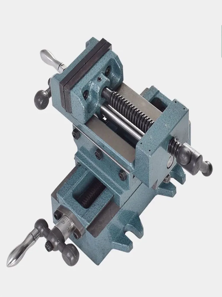 

Heavy precision cross clamp bench Industrial two-way mobile vice workbench Cross flat pliers