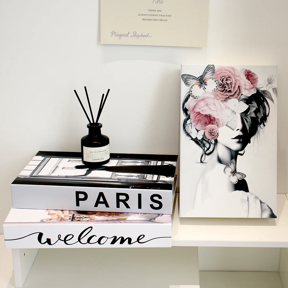 Минимализм, поддельные книги, украшение для гостиной, открытые поддельные книги для украшения журнального столика, декор для клуба, отеля, реквизит, книги