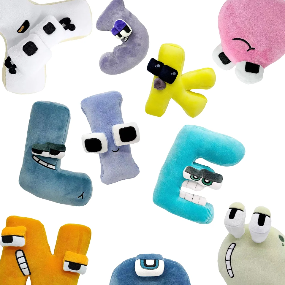 

Hot Alphabet Lore But are Plush Toy Stuffed Animal Plushie Doll Toys Kids Children Christmas Gift (A-Z)