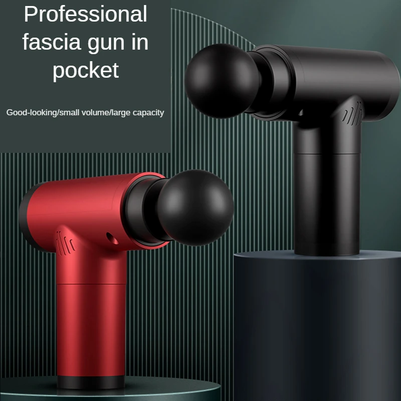 

Портативный Массажный мини-пистолет вибрирует мышцы, уменьшает местную натяжение тканей, стимулирует кровообращение и снимает мышцы, масс...