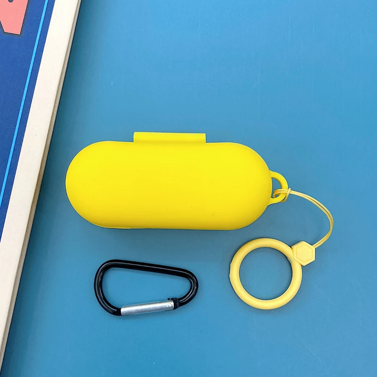 Силиконовый чехол для Huawei Freebuds Lite Honor Flypods 3 с кольцом противоударный защитный