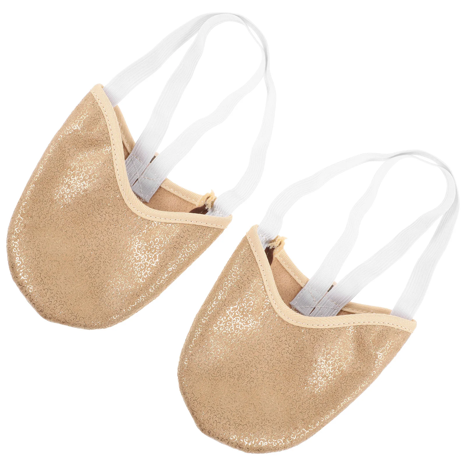 

Ballet Shoes Girls Toe Accessory Professional Guards European American Pu Protectors Women's Dance Half Sole