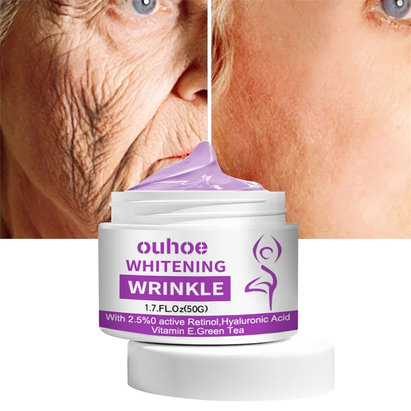 Facial Firming Lifting Cream Remove Wrinkle Anti Aging Fade Fine Lines Whitening Tighten Nourish Smooth Skin Repair Products