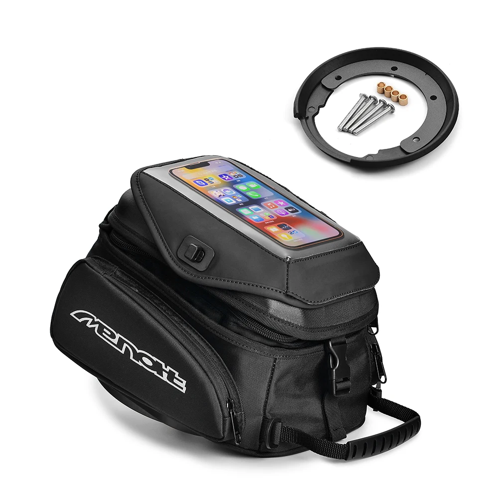 

Fast Lock Motorcycle Oil Fuel Tank Bag For Speed Triple 1200RR / 1200RS Tiger 1200 GT PRO/ Rally PRO Tanklock Flange Waterproof