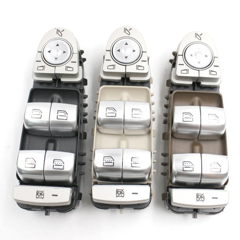 

Переключатель Стеклоподъемника со стороны водителя для Mercedes-Benz C-klase C43 C63 GLC W205 S205 C253 A2059056811 2059056811 бежевый черный коричневый