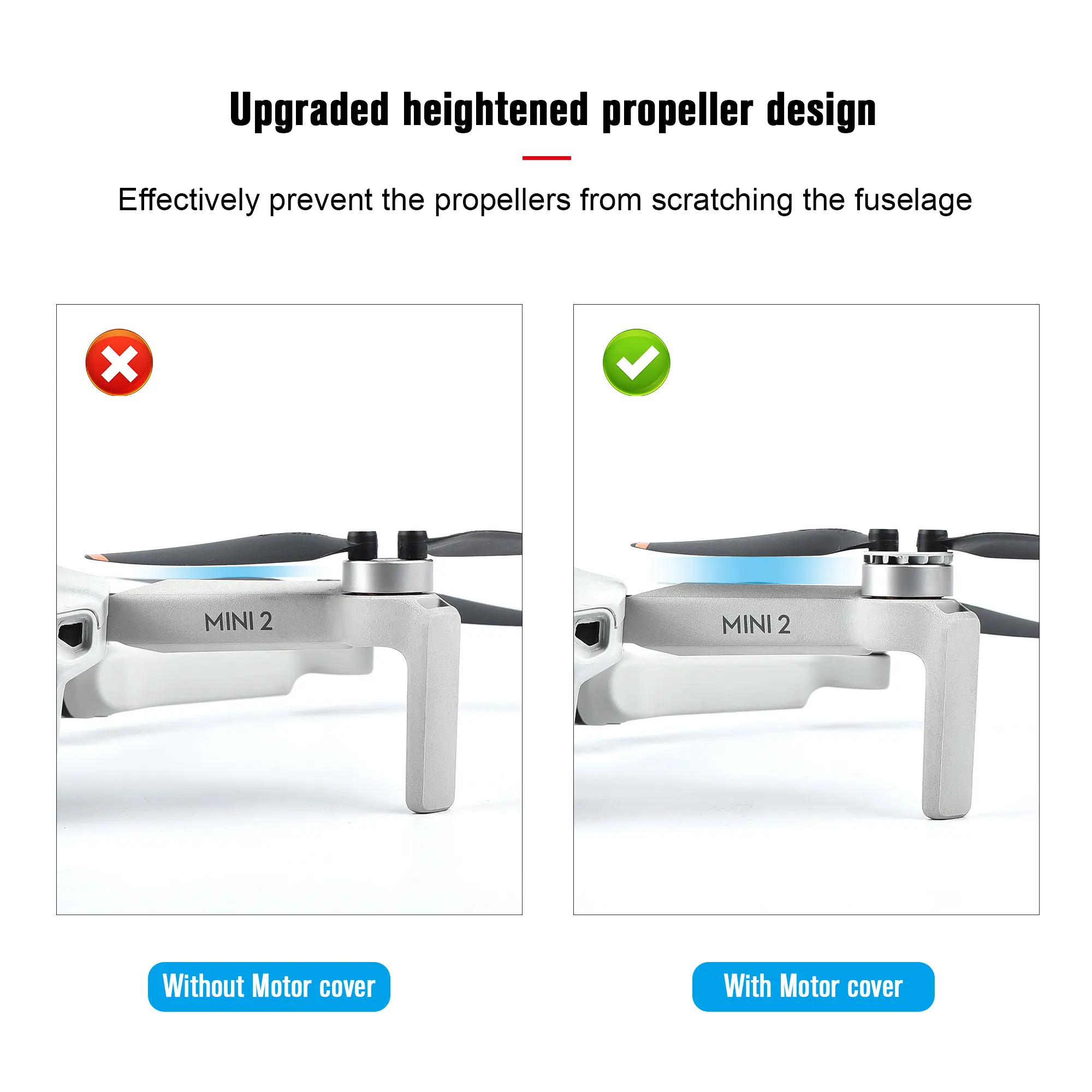 

DJI Mini 2 Drone Accessories Motor Cover Cap Dust-proof Protector Guard For DJI Mavic Mini/Mini SE Accessories