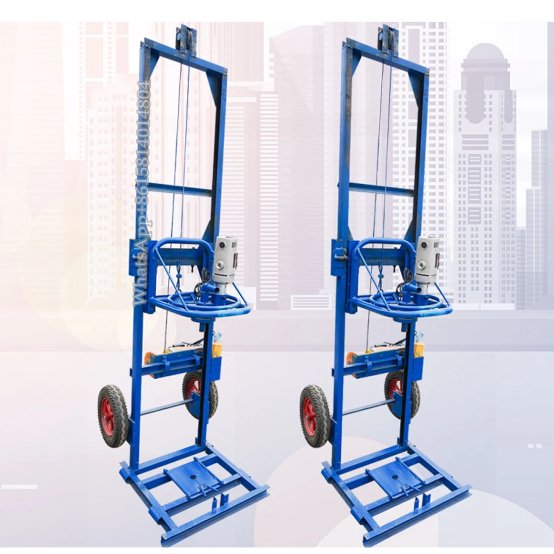 

Well drilling rig small household electric vertical drilling rig folding automatic water well drilling rig drilling equipment