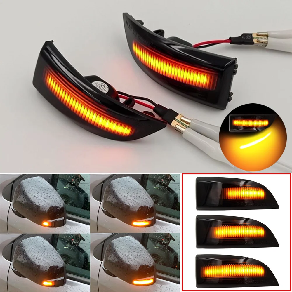 

1Pair For Renault Megane MK3 Laguna III X91Grand Scenic III Fluence Latitude Dynamic Turn Signal LED Light Side Mirror Indicator
