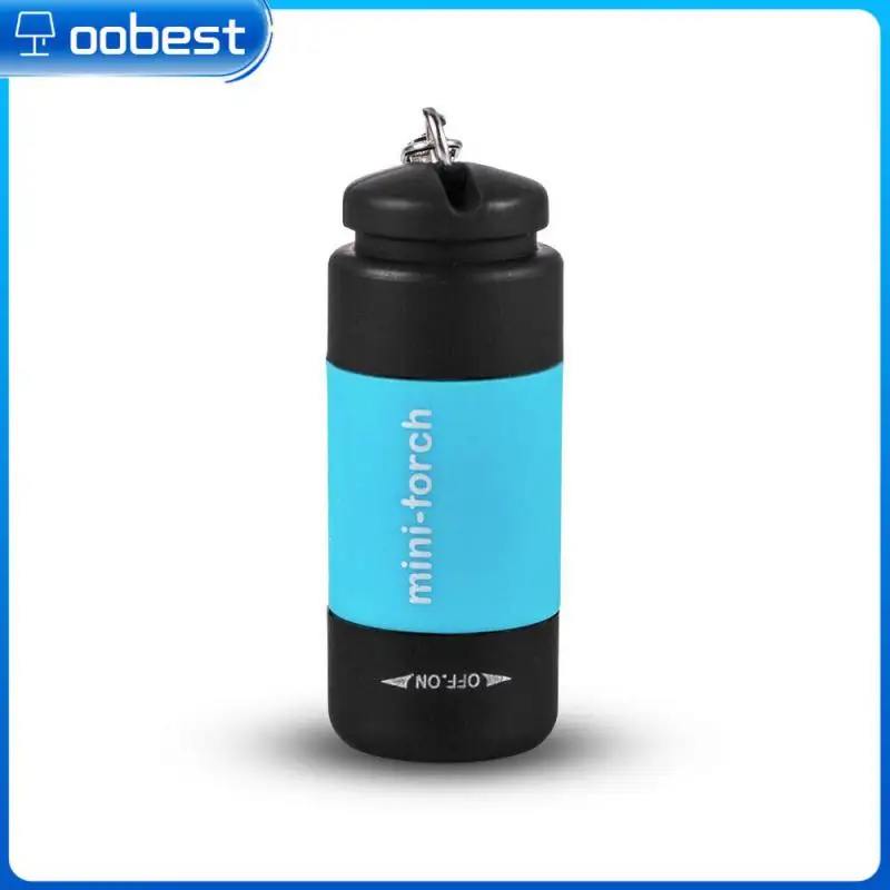 

Super Mini USB LED Flashlight 0.5W ABS Portable Outdoor Waterproof IPX3 Rechargeable Multi Color Keychain Torch Night Light