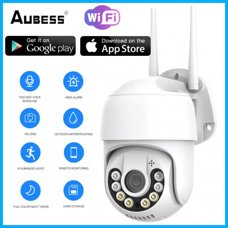 

IP-камера видеонаблюдения Aubess, 2 МП, водонепроницаемая