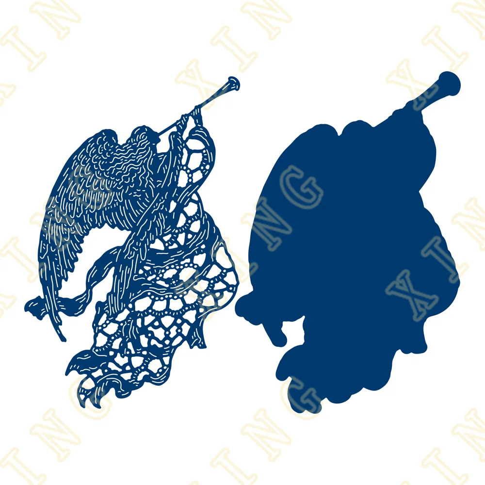 

Metal Cutting Dies 2022 New Angel of Lace for Diy Scrapbooking Crafts Stencils Maker Photo Album Template Handmade Decoration