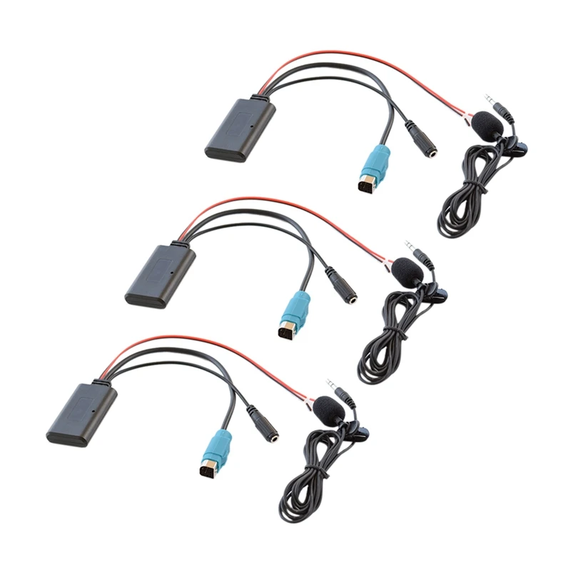 Автомобильная магнитола 3X встроенный в Выход AUX 3 5 мм аудио MP3 Bluetooth 0 адаптер