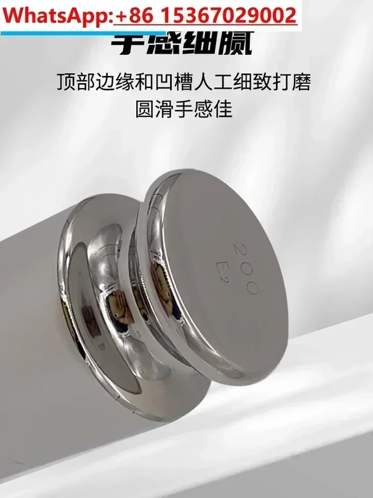 E2 немагнитная нержавеющая сталь 316L вес 100 г аналитические весы калиброванные до