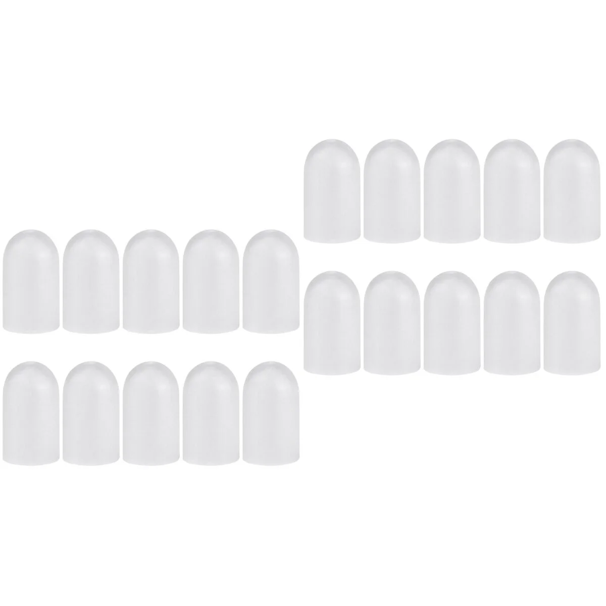 

20 Pcs Little Finger Wear Sleeve Toe Protector Cover Shoes Sleeves Anti Protectors Protection Covers