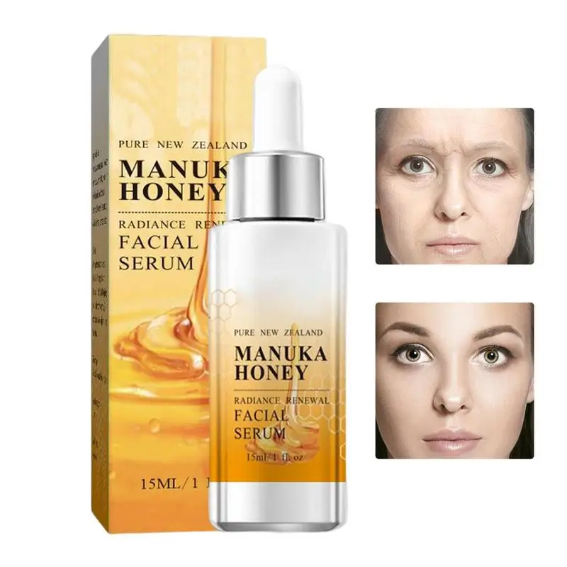 

Face Repair Essence Manuka Honey Anti Age Moisturizer For Face 15ml Age Spot Remover Moisturizing Essence Pore Reducer Serums
