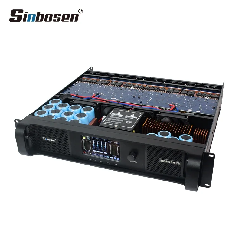 DSP-10Q Class Td Dsp 4-канальный FIR 2u сенсорный экран для усилителя мощности 2000 Вт