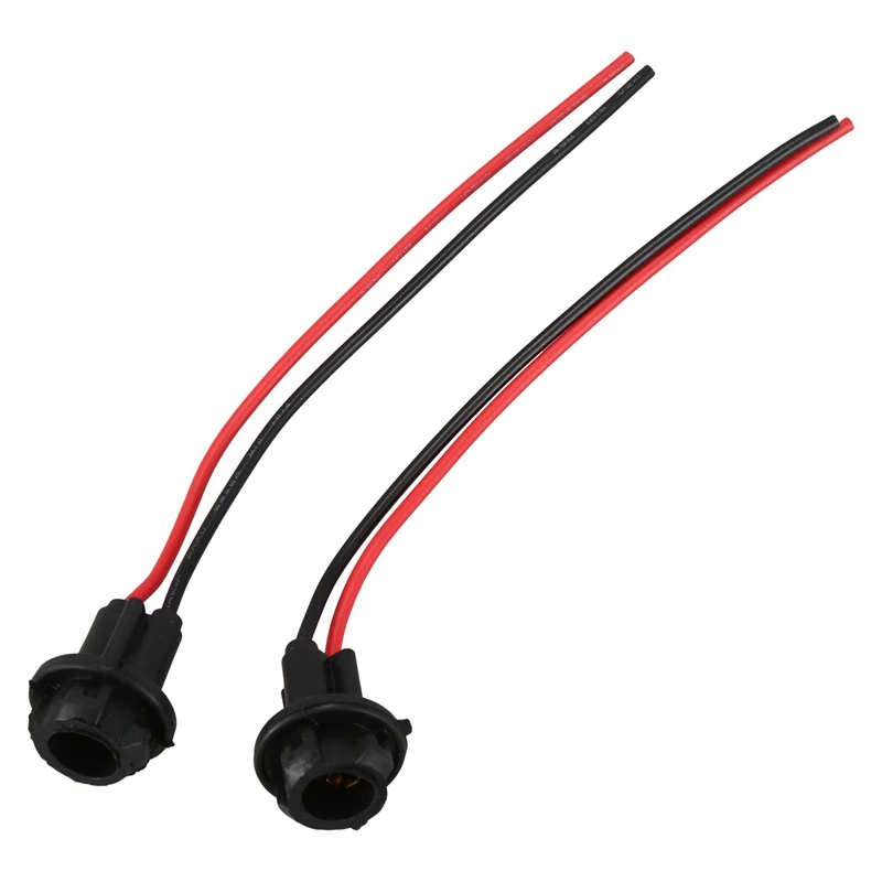 60X T10 W5W 168 194 патрон лампы гнездо под стекло DIY черный