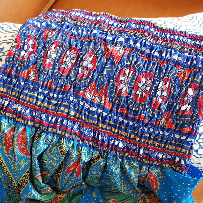 Женские Штаны Для Йоги в стиле бохо шаровары хиппи женские брюки с высокой талией