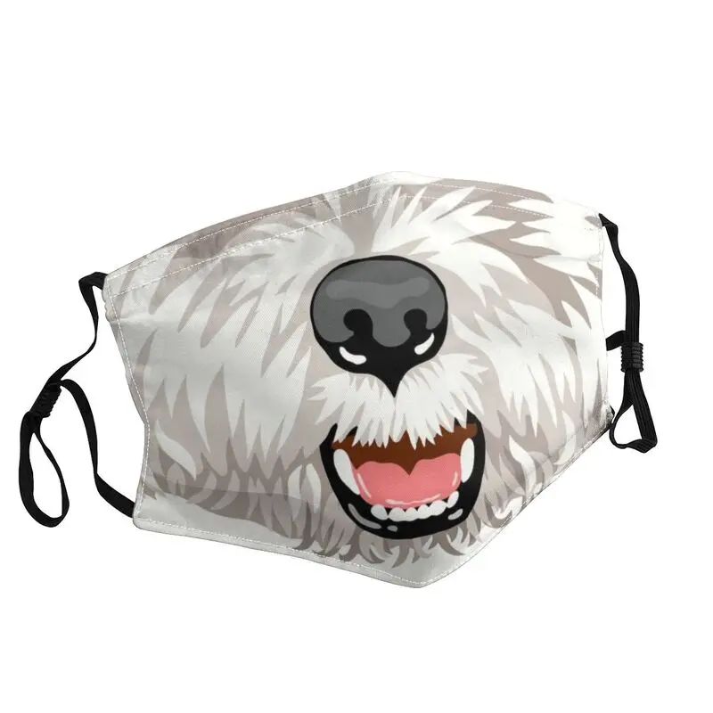 

West Highland Terrier Westie Reusable Face Mask Unisex Poltalloch Dog Dustproof Protection Cover Respirator Mouth-Muffle