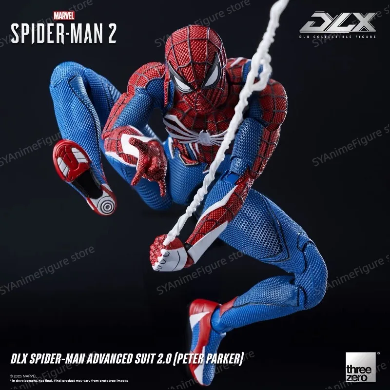Фото Предзаказ: Фигурка Threezero 3A DLX 1/12 Marvel Spider-Man Advanced Suit 2.0, коллекционная игрушка, подарок №3