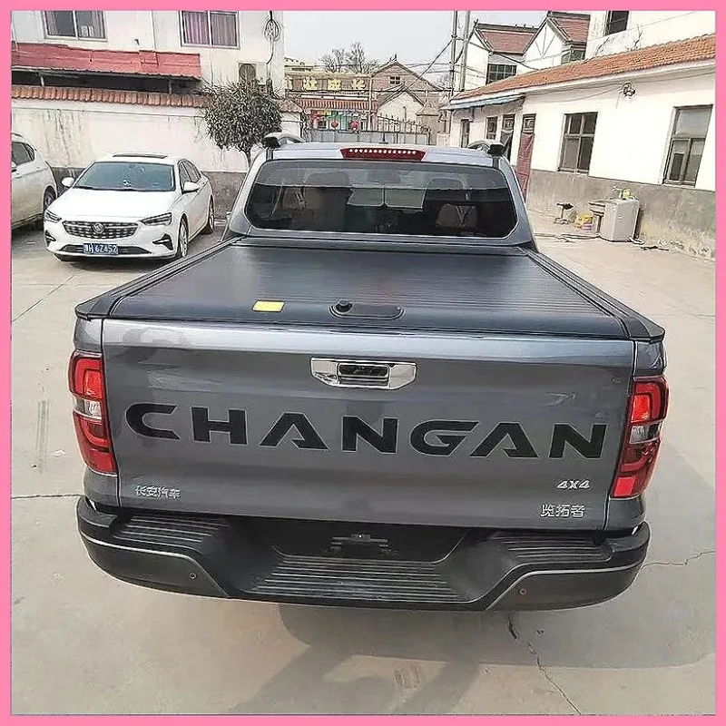Фото Ролл-ап крышка-тент для грузовиков GWM Poer, Changan F70, JAC T9, Tuland G9, Maxus T90 - Водонепроницаемый роллетный тент-крышка №5