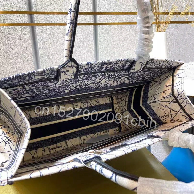 

Классическая роскошная женская сумка, модная дорожная сумка с вышивкой на одно плечо, портативная вместительная сумка для покупок, D