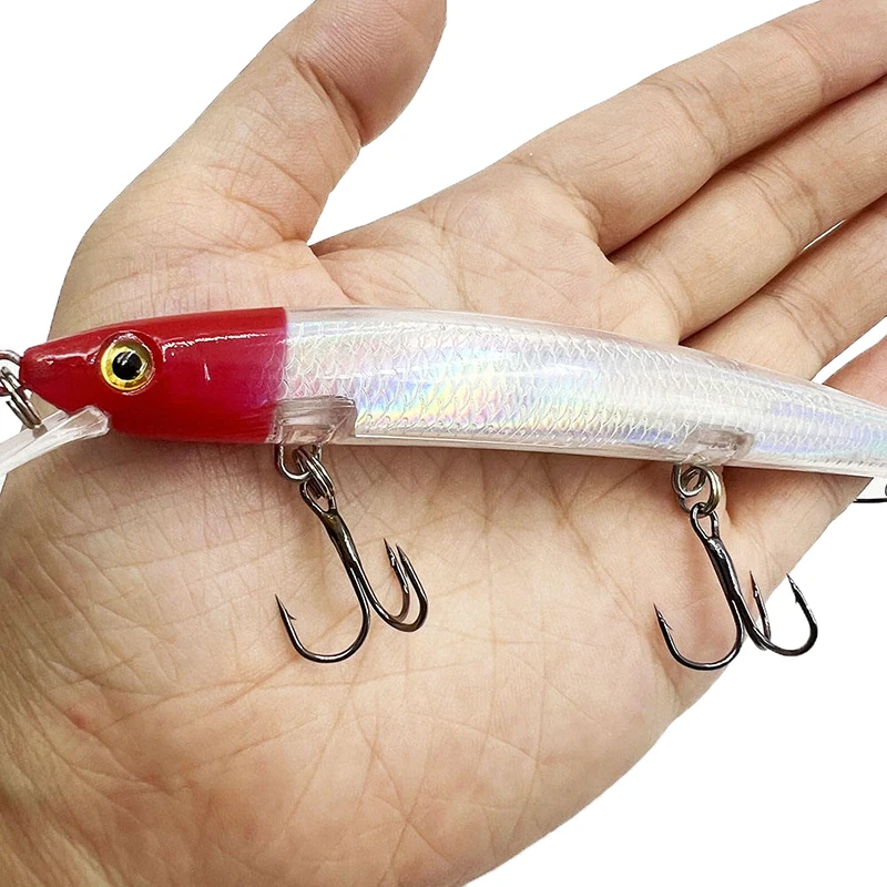 

Luya Bait Mino Ring Beads Long-Range Floating Laser Hard Bait Fake Sea Fishing Fake Bait